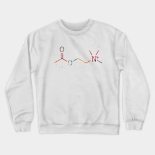 Acetylcholine molecule Crewneck Sweatshirt